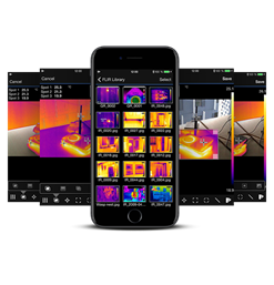 Aplicativo móvel FLIR Tools