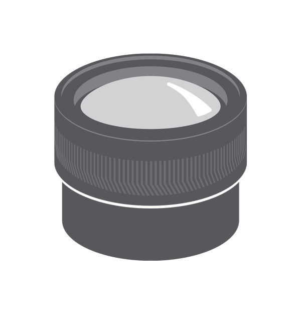 Camera Lens, 22&deg; FOV, 25mm (20887-200)