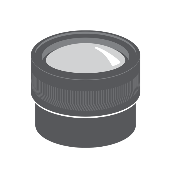 Camera Lens, 22&deg; FOV, 25mm (20887-200)