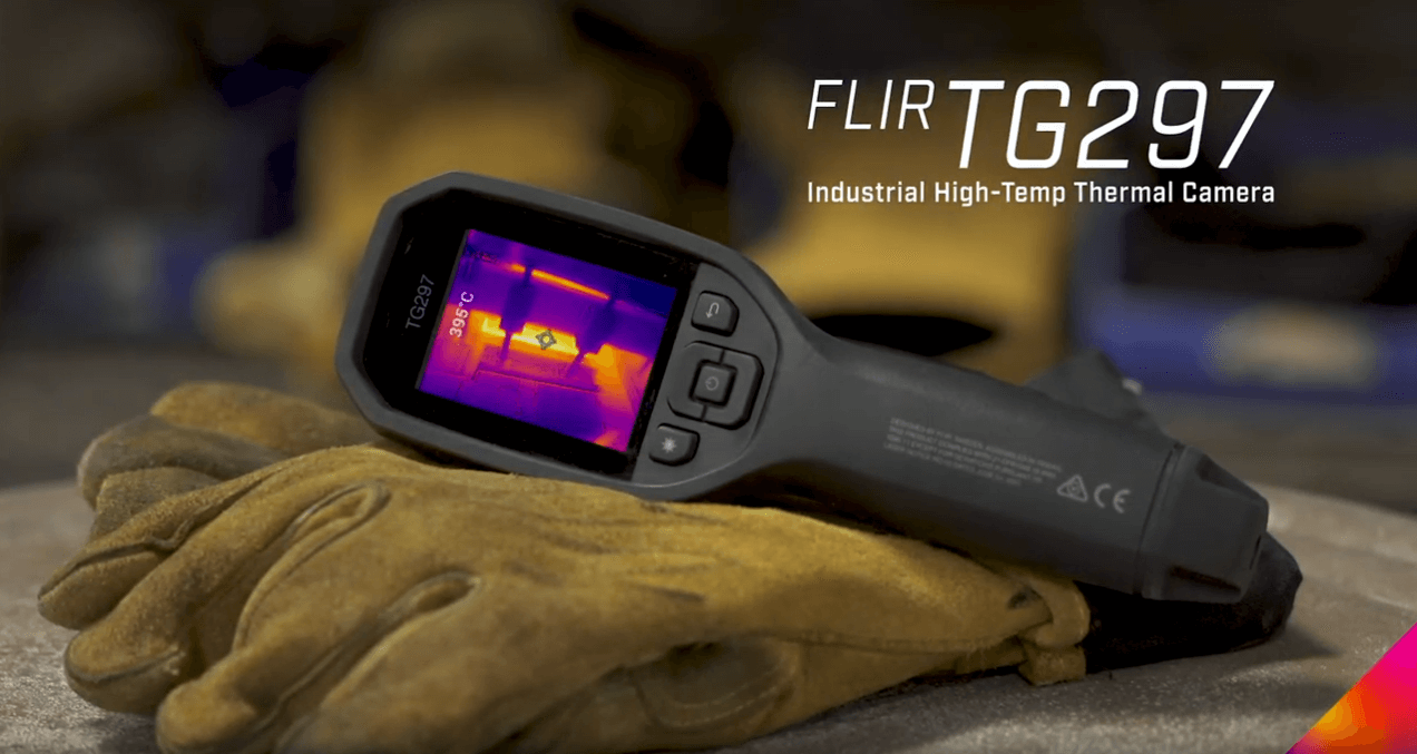 Medições de altas temperaturas com a FLIR TG297